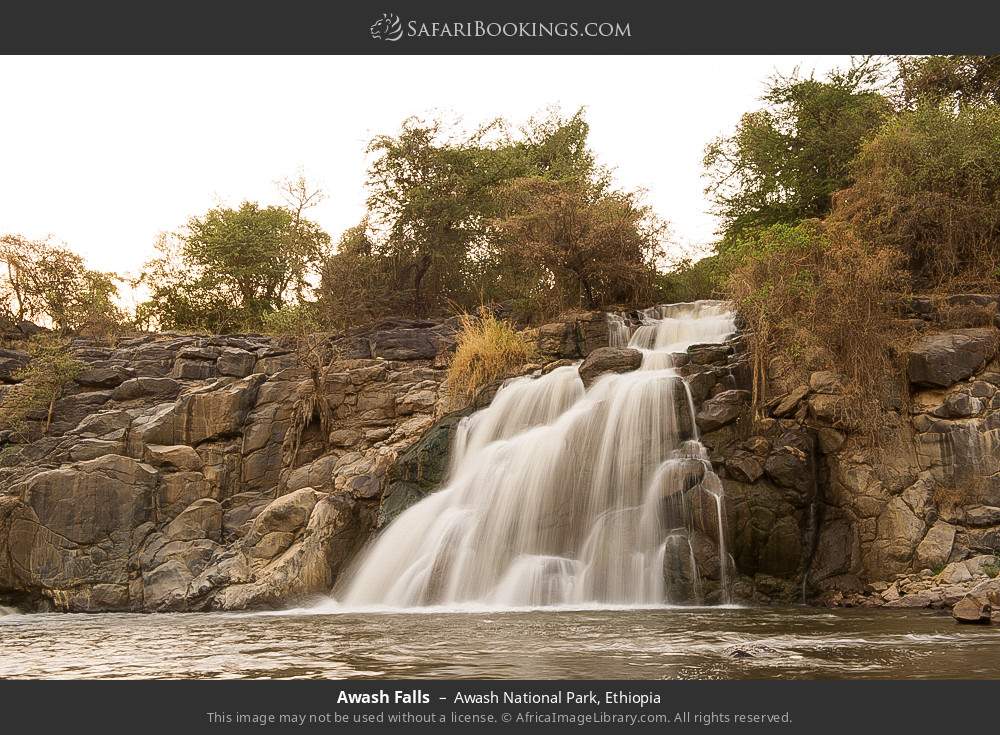 Awash Falls in Awash National Park, Ethiopia