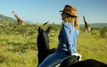 Horseback safari in Borana Conservancy