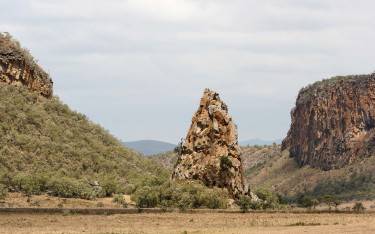 Fischer's Tower, a prominent park landmark