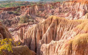 Sandstone formations