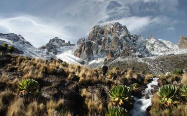 View of the mountain from Shipton's Camp