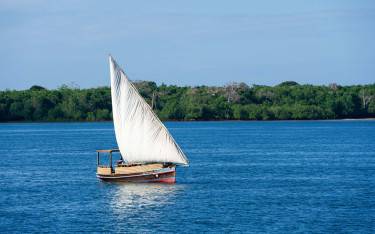 Traditional dhow