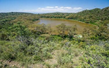 Green Crater Lake