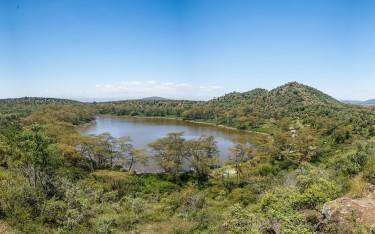 Crater lake near Naivasha