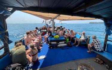 Boat trip to Wasini Island