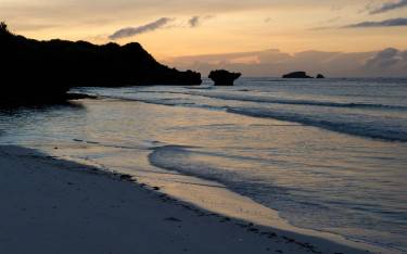 Turtle Bay at sunrise in Watamu