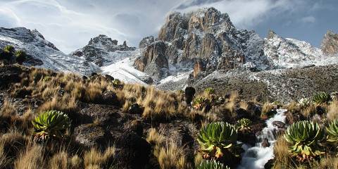 Mt Kenya Climbing Sirimon - Sirimon Route