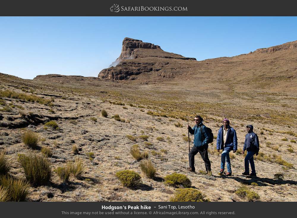 Hodgson's Peak hike in Sani Top, Lesotho