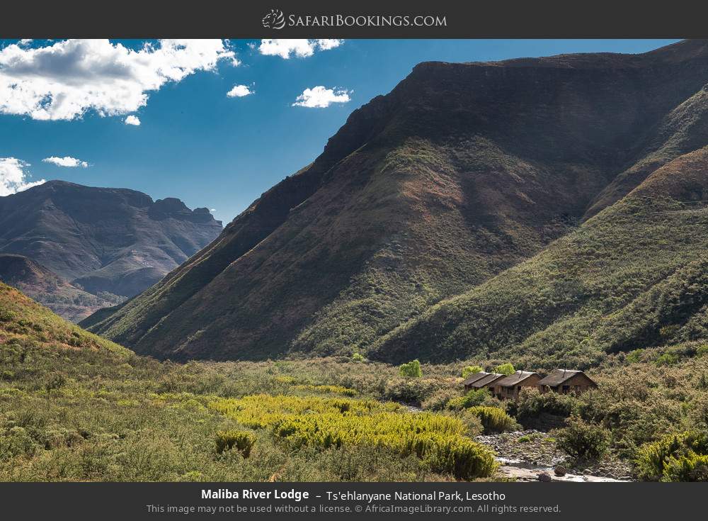 Maliba River Lodge in Ts'ehlanyane National Park, Lesotho
