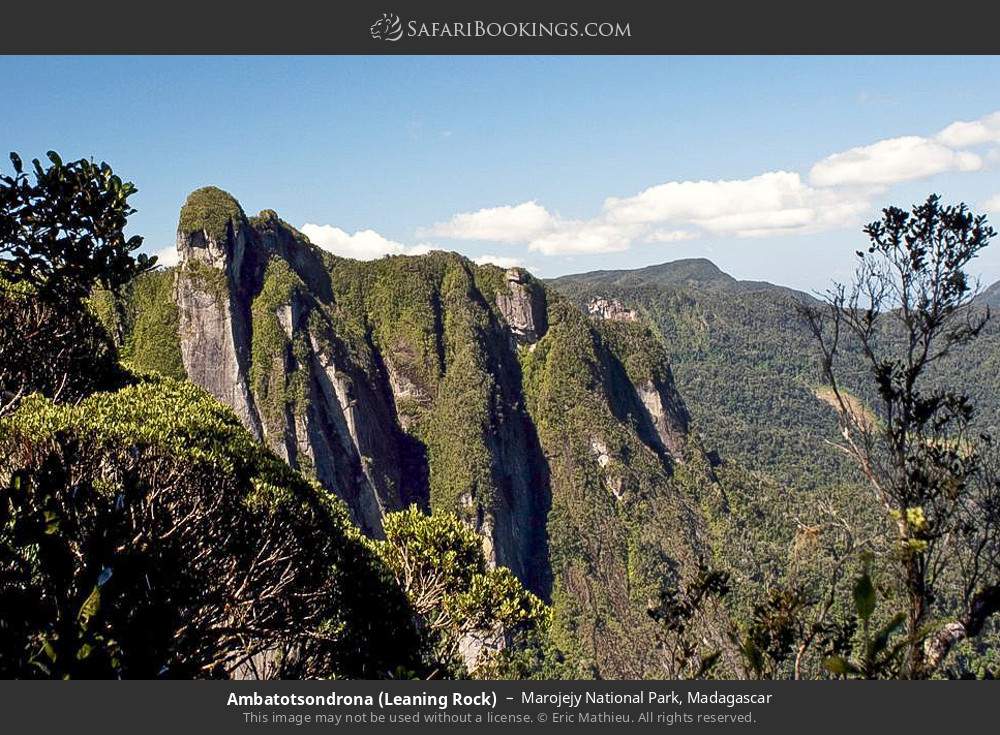 Ambatotsondrona (Leaning Rock) in Marojejy National Park, Madagascar
