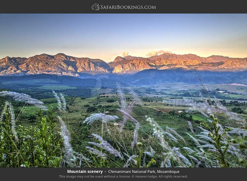 Mountain scenery in Chimanimani National Park, Mozambique