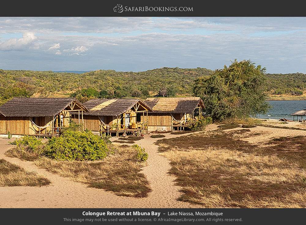 Colongue Retreat at Mbuna Bay in Lake Niassa, Mozambique
