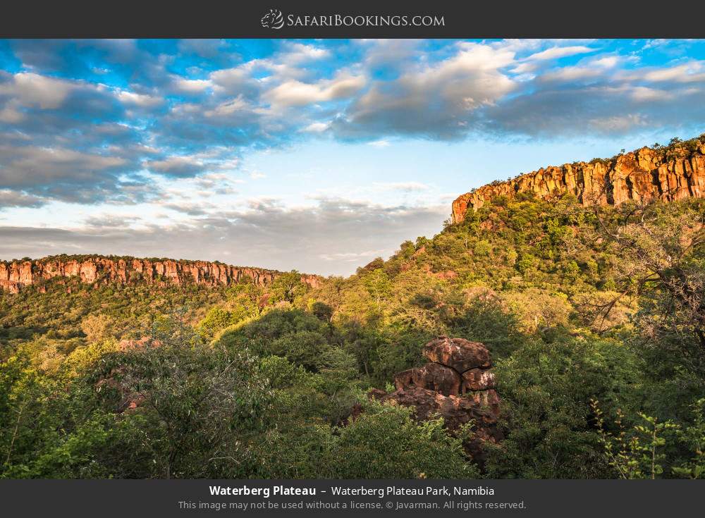 Waterberg Plateau in Waterberg Plateau Park, Namibia