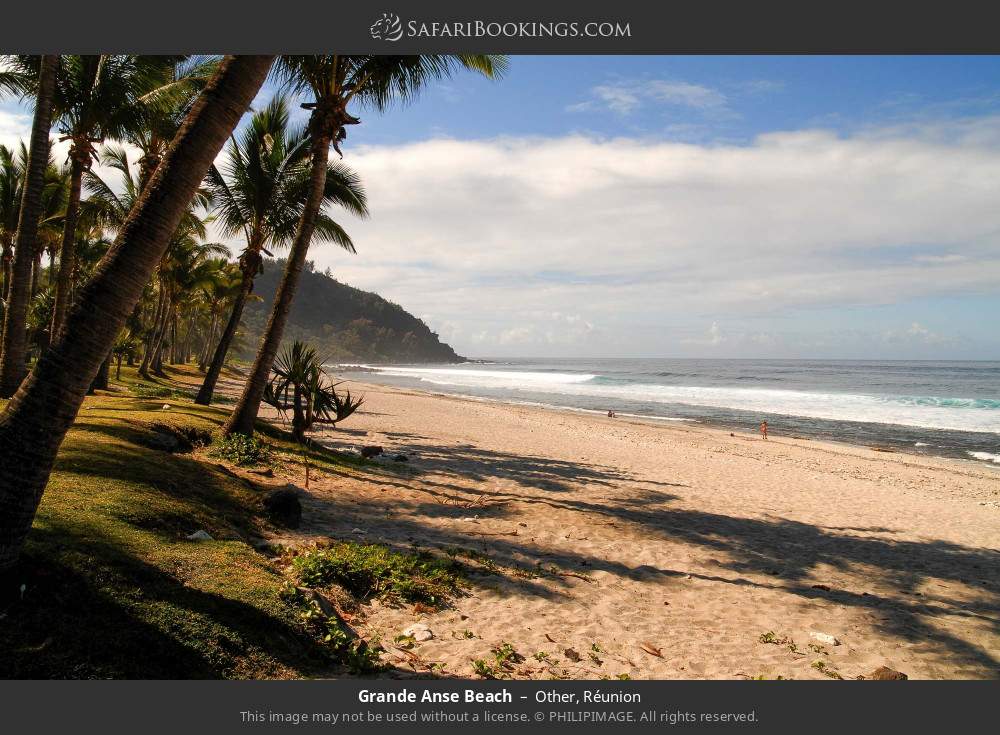 Grande Anse Beach in Other, Réunion