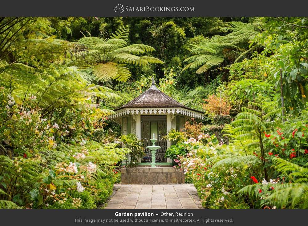 Garden pavilion in Other, Réunion