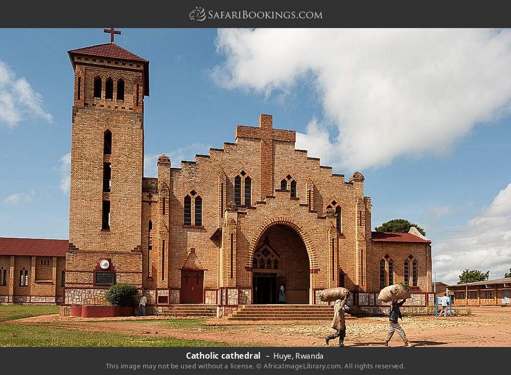 Catholic cathedral in Butare, Rwanda