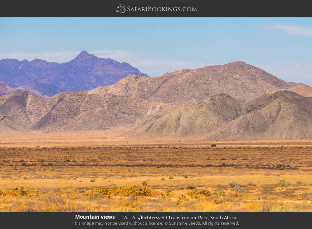 Mountain views in |Ai-|Ais/Richtersveld Transfrontier Park, South Africa
