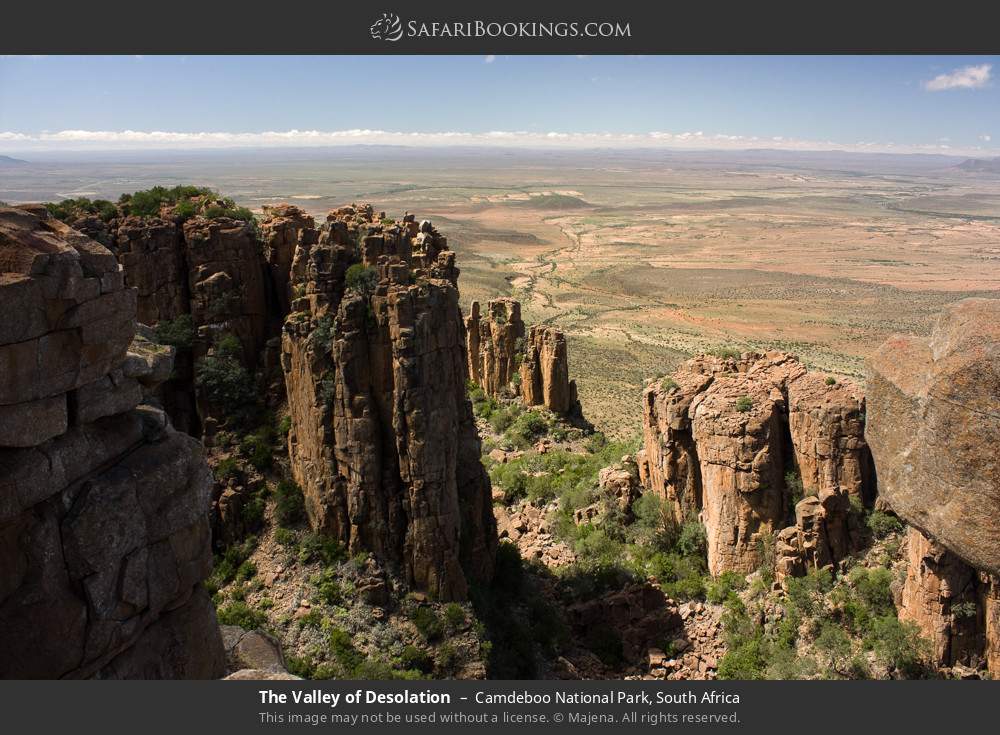 The Valley of Desolation in Camdeboo National Park, South Africa