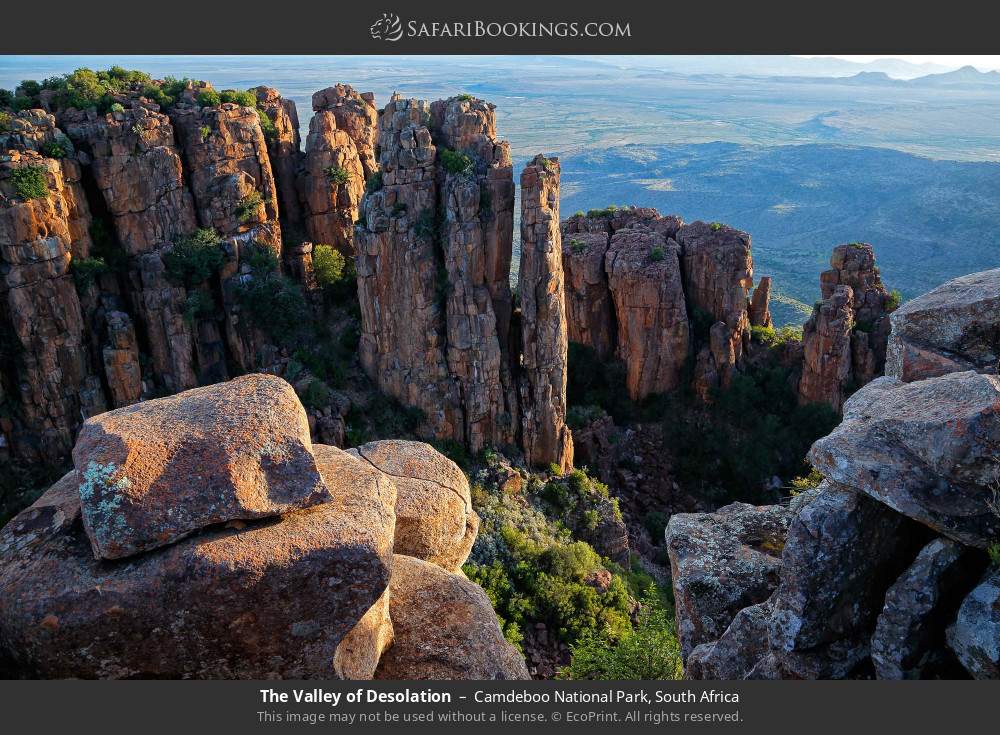 The Valley of Desolation in Camdeboo National Park, South Africa