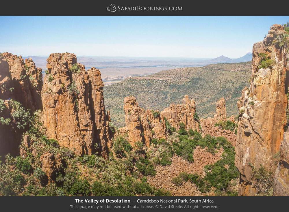 The Valley of Desolation in Camdeboo National Park, South Africa