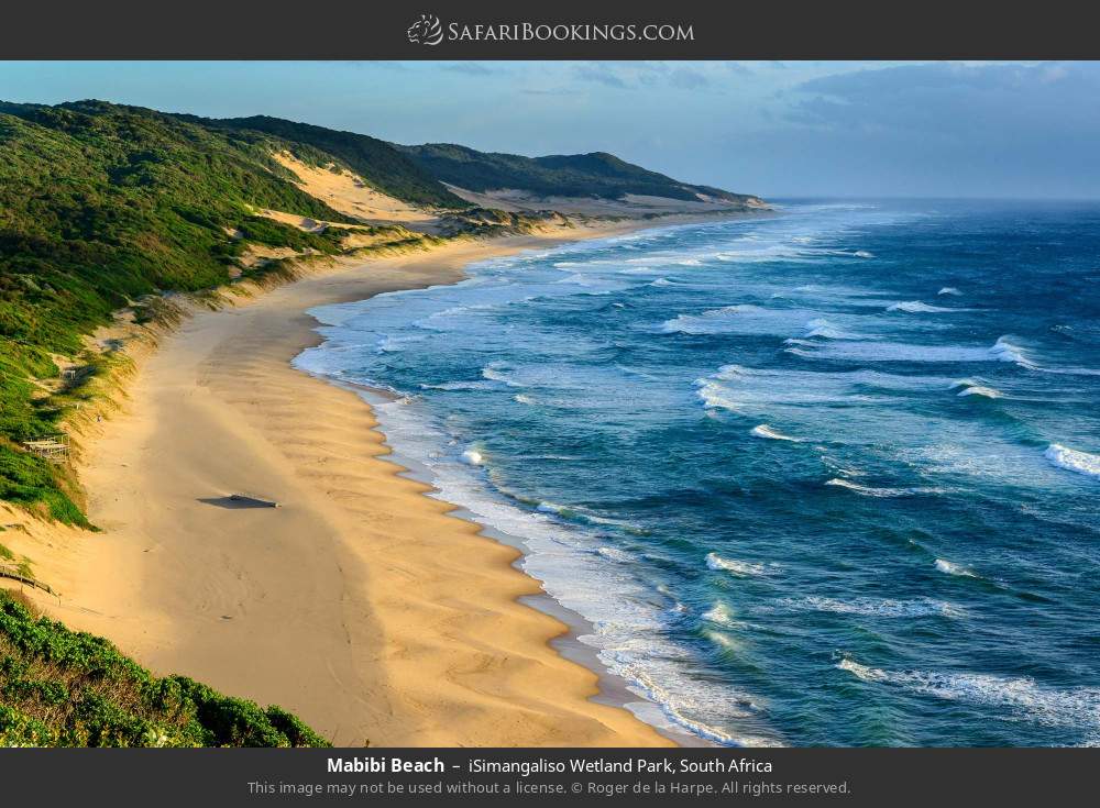 Mabibi Beach in iSimangaliso Wetland Park, South Africa