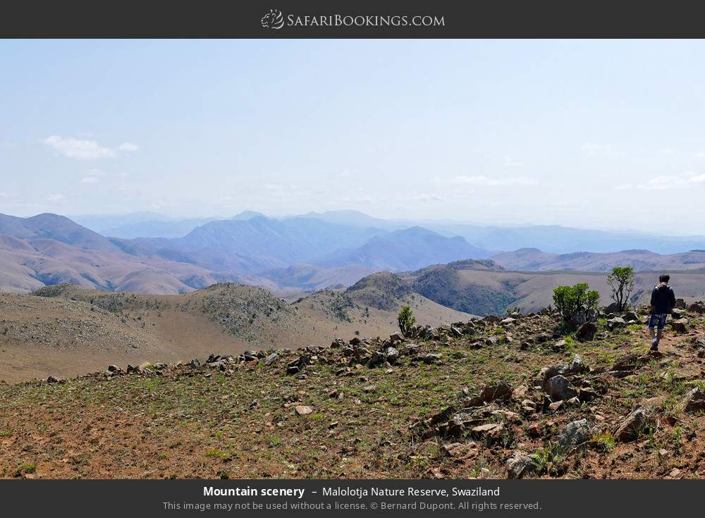 Mountain scenery in Malolotja Nature Reserve, Swaziland