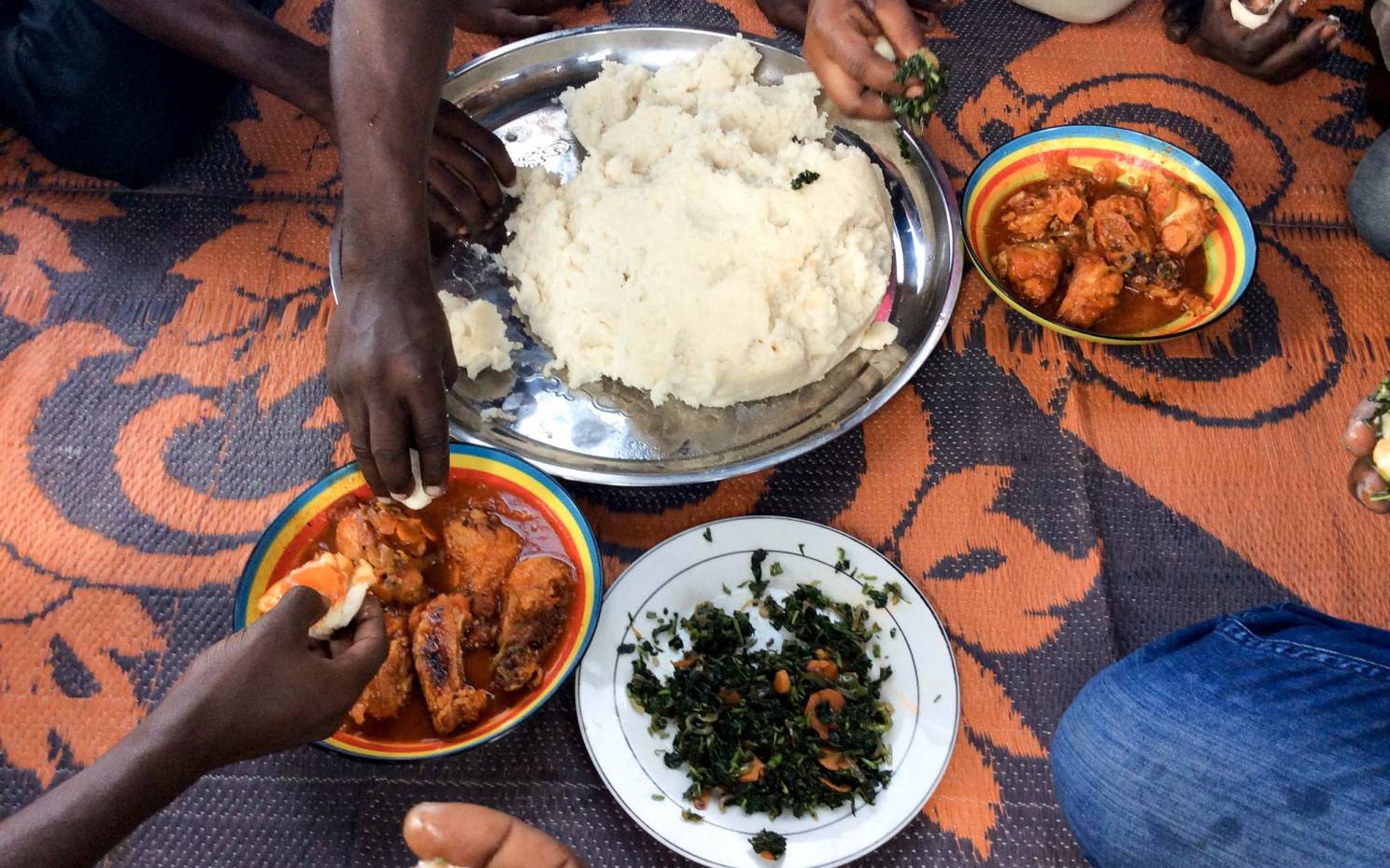 Lunch in Kuza Cave