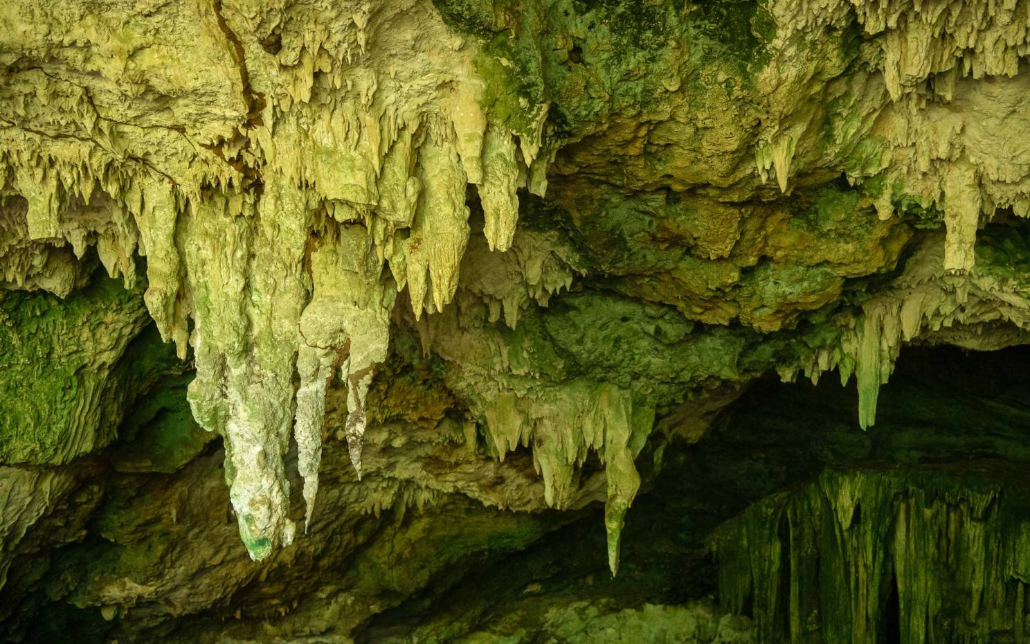 Stalagmites and stalactites