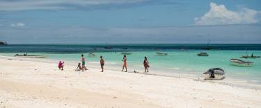 Visitors on the beach