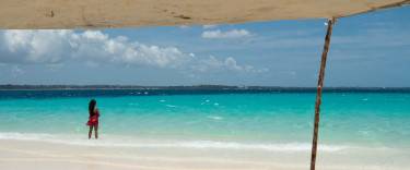 Nakupenda Beach is a sandbank in turquoise waters