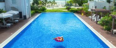 Resort swimming pool