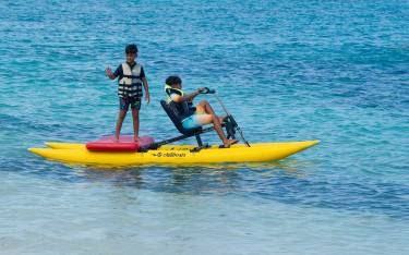 Thumbnail of Children enjoying watersports