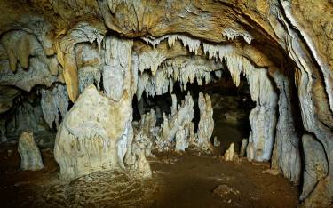 Stalagmites and stalactites