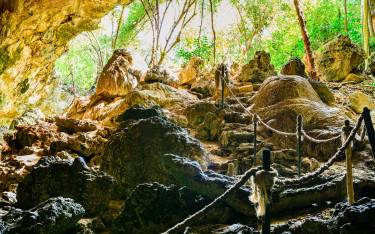 Entrance to the cave