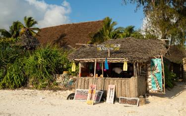 Tourist shop on the beach