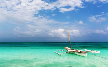 Ngwala on turquoise waters