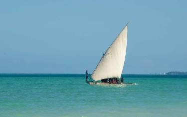 Traditional dhow