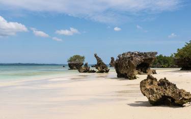 Thumbnail of Pristine white sandy beach
