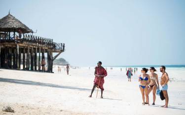 People on the beach