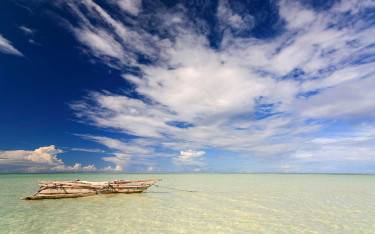 Fishing ngalawa boat