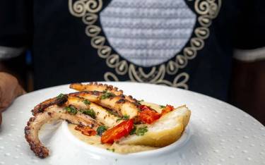 Octopus dish