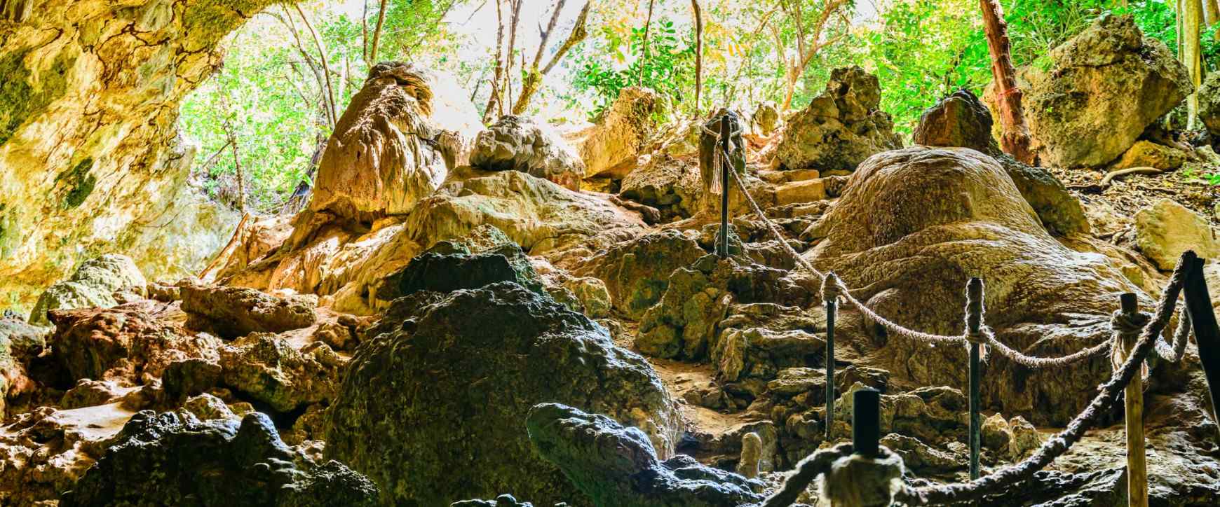 Entrance to the cave