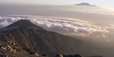 Machame Route Hiking Mount Kilimanjaro