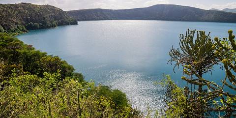 Scenic Canoeing and Hiking at Lake Duluti