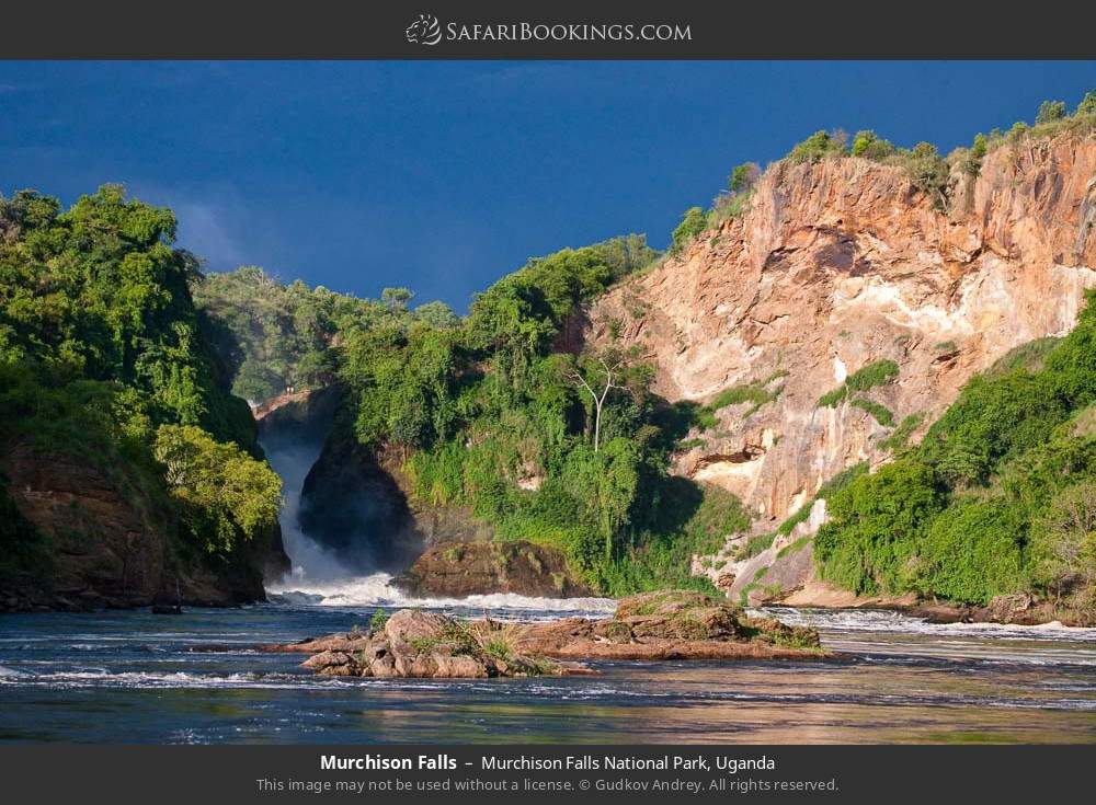 Murchison Falls in Murchison Falls National Park, Uganda