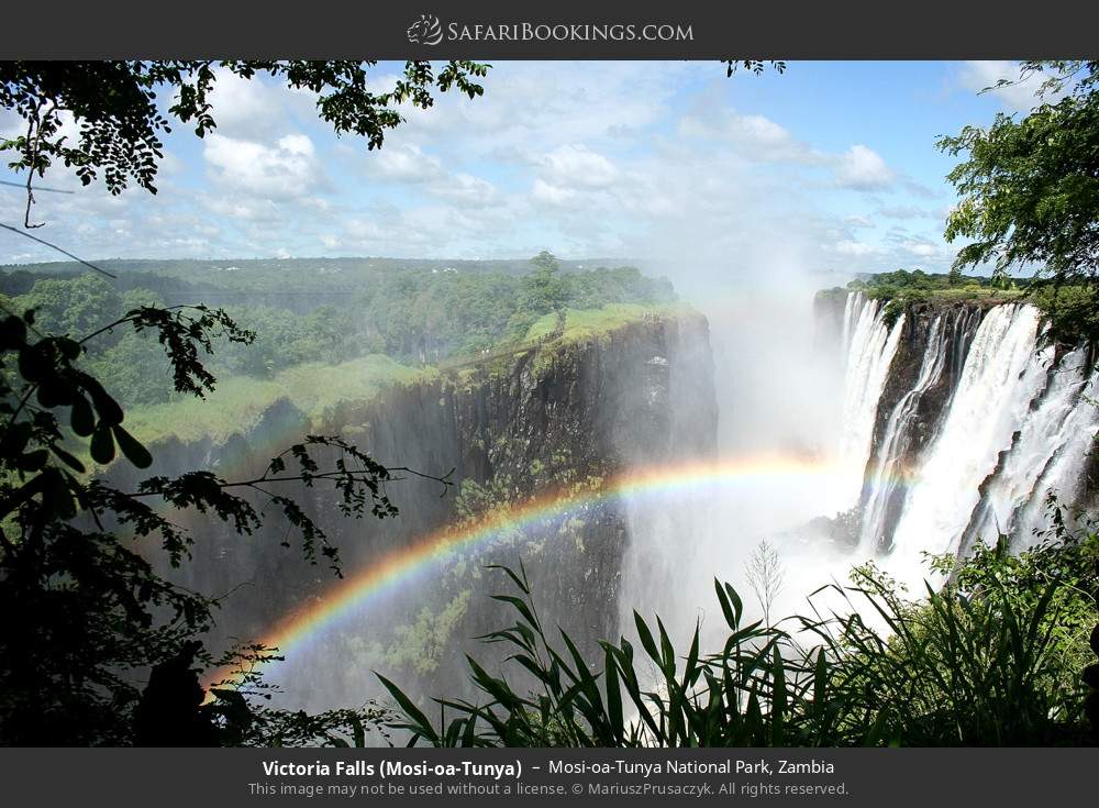 Victoria Falls (Mosi-oa-Tunya) in Mosi-oa-Tunya National Park, Zambia
