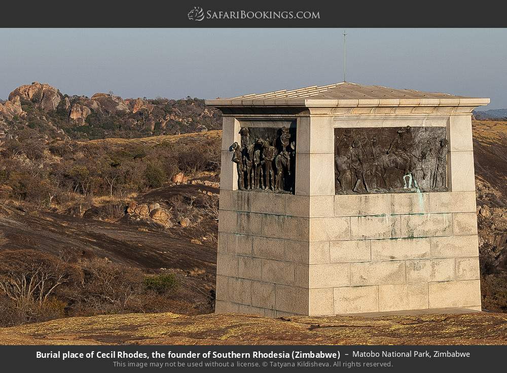 Burial place of Cecil Rhodes, the founder of Southern Rhodesia (Zimbabwe) in Matobo National Park, Zimbabwe