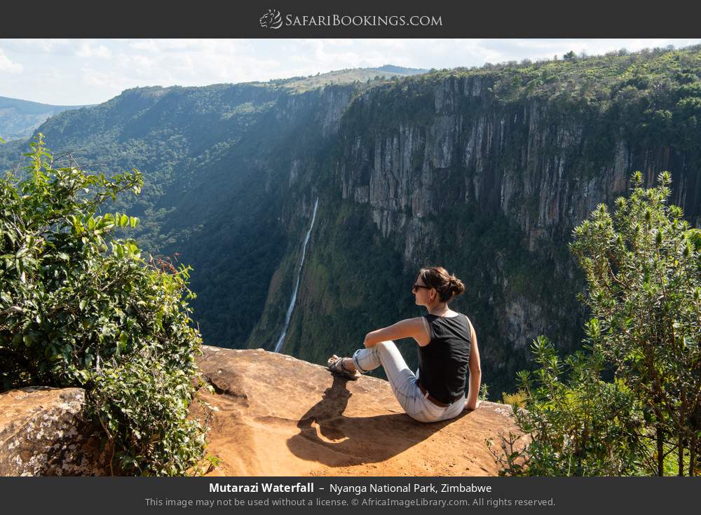 Mutarazi Falls in Nyanga National Park, Zimbabwe