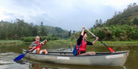 ½-Day Canoeing on Mukungwa River in Rwanda