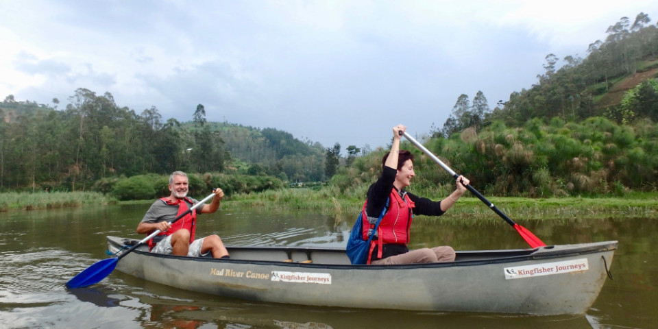 Rwanda Safari: ½-Day Canoeing on Mukungwa River in Rwanda